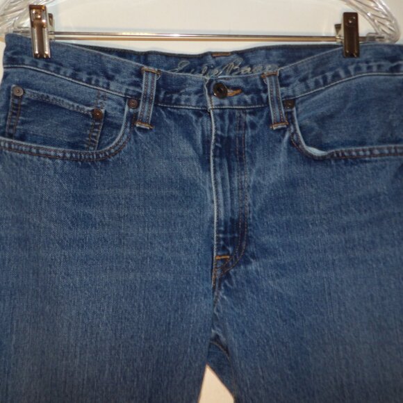 Eddie Bauer Men's Straight Leg Jeans Sz 33 X 30 - Picture 2 of 7
